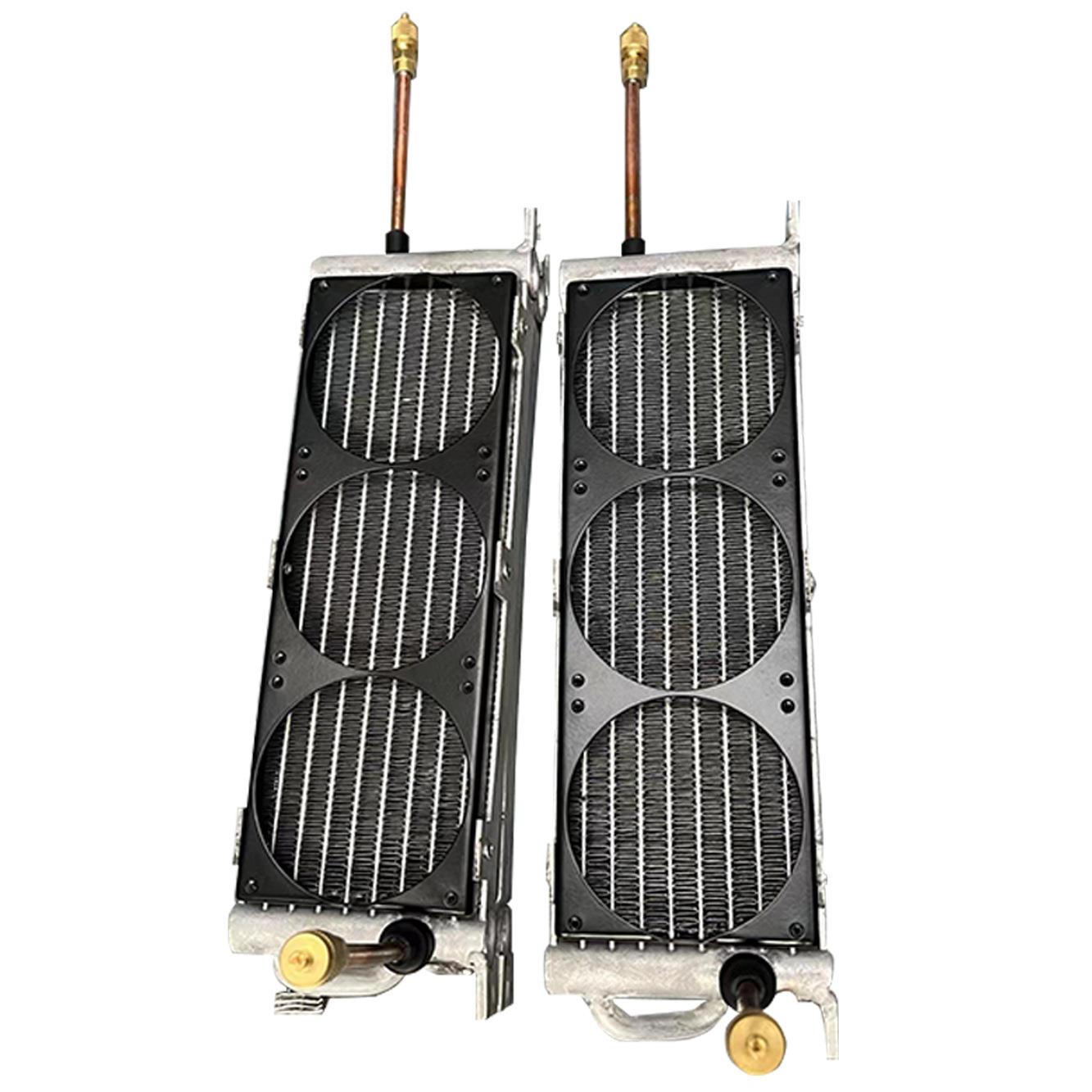 散热器冷凝器非标风冷却器 工业设备通道换热器 冷却器压缩机供应