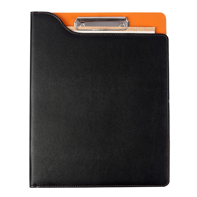 A4多功能文件夹谈单夹销讲夹皮质经理夹签约本垫板商务板硬壳文件