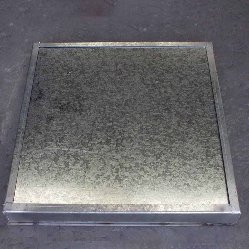 不锈钢井盖304不锈钢管隐形井盖市政园林雨水方形井盖装饰井盖