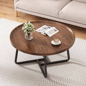 便捷茶几多功能茶几现代简约客厅家用小户型圆形组合茶几极简茶几