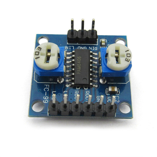 PAM8406数字功放板功放模块 diy 5Wx2立体声无噪音带电位器音量