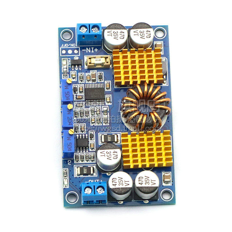 LTC3780升降压可调电源板恒压恒流DC-DC稳压自动充电模块太阳能