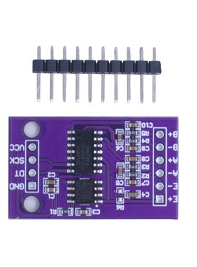CS1238 24位ADC模块 板载TL431外基准芯片 双通道称重传感 24bit