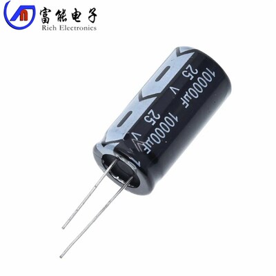 电解电容25V10000uf 尺寸18*35MM 直插 优质铝电解电容10000uf25V