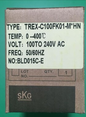 台湾SKG高精度温控器TREX-C100FK01-V智能表TREX-C100FK01-M*HN