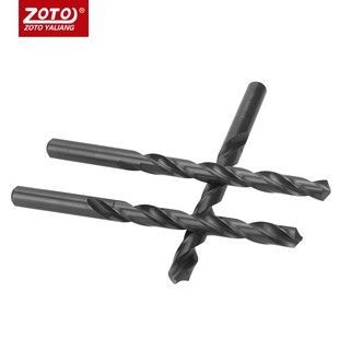 zoto含钴直柄麻花钻头手电钻打孔铜铝钢铁钻不锈钢高速钢转头涂层