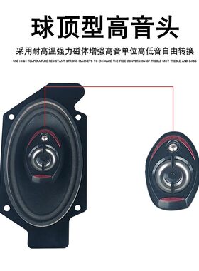 适用解放j6p音响喇叭改装jh6小j6l货车青岛车门卧铺低音炮扬声器