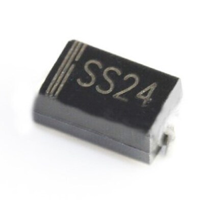 SS24  贴片肖特基二极管 SR240   2A/40V DO-214AC SMA