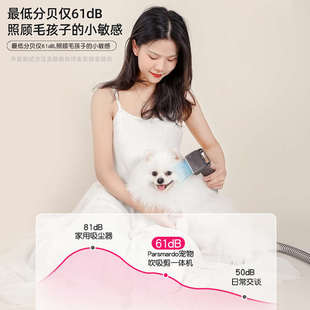 宠物多功能吹水机理毛器狗狗猫咪电动吹风吸毛梳剃毛电推剪剃脚毛