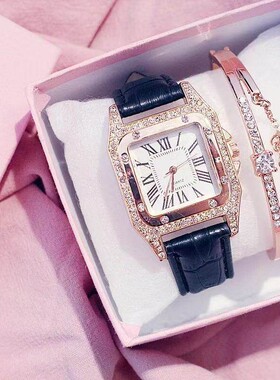 女士轻奢不掉色手镯礼盒装生日礼物送妈妈满钻手链防水不掉色手环