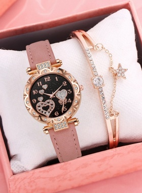 ins风简约女士轻奢手镯春节情人节满天星手链送女朋友情人节礼物