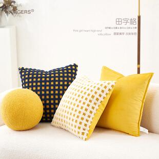 ins风抱枕沙发客厅现代简约卧室床头靠背垫靠枕办公室腰靠枕