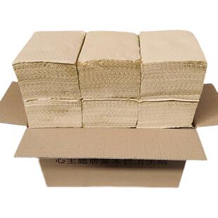 20大包本色卫生纸方包平板刀切纸厕纸草纸手纸整箱家用实惠装老式