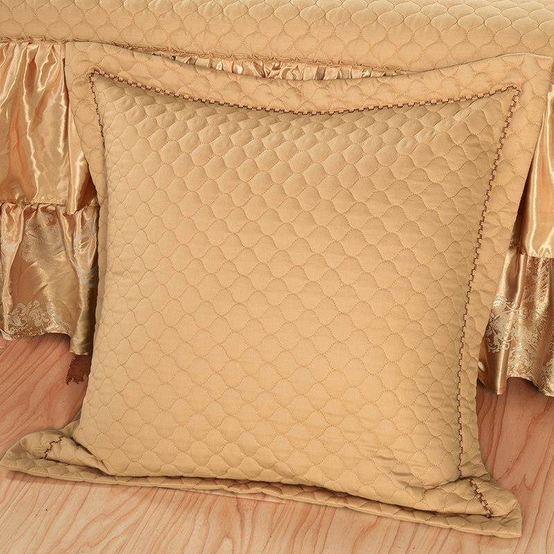 欧式沙发靠垫抱枕套正方形靠枕床头抱枕家用大靠背60x60夹棉加厚