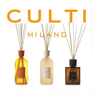 CULTI意大利藤条无火香薰室内助眠家用扩香哲学家地中海柑橘香氛