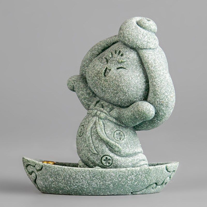 青砂石国潮风唐仕女茶几桌面茶玩茶宠园艺鱼缸造景装饰品,家居饰品,装饰摆件,淘宝优惠券,粉丝福利购,淘宝优惠卷