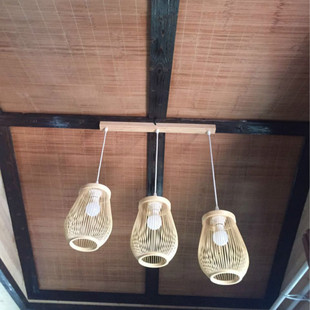 定制竹帘半成品竹卷帘装饰竹席吊顶墙面农家乐民宿装修材料