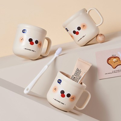 FIO刷牙杯洗漱牙缸牙刷杯子宝宝家用爱卡通男女孩漱口杯