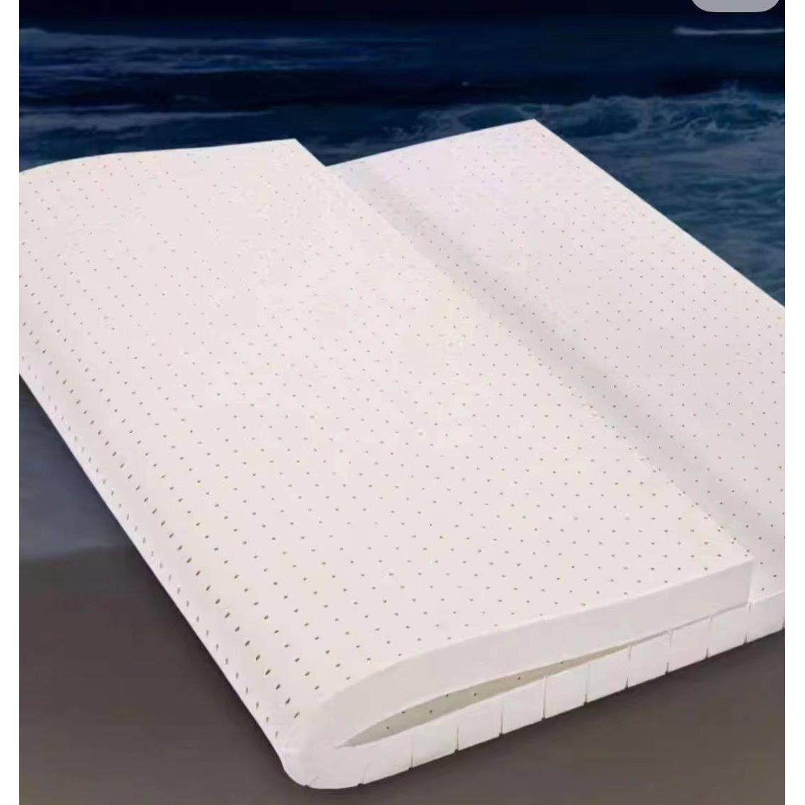 乳胶床垫1.8m床天然橡胶软垫家用1.5米儿童大小学生宿舍床垫5cm厚