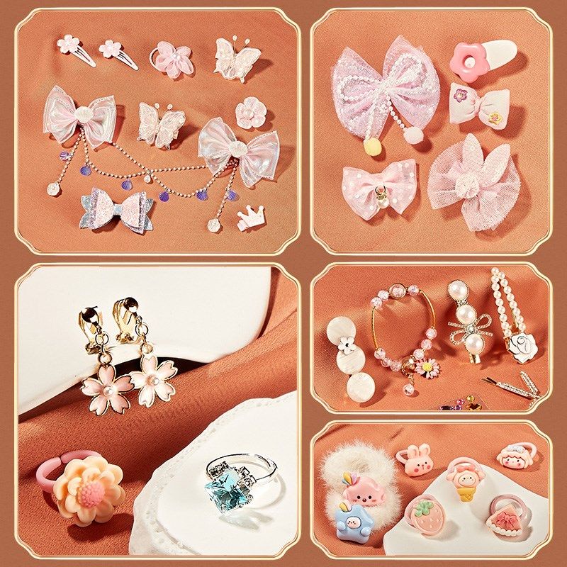 【交个朋友】小伶玩具女孩子生日礼物发饰礼盒M套装10岁高端6首饰,玩具/童车/益智/积木/模型,过家家玩具,淘宝优惠券,粉丝福利购,淘宝优惠卷