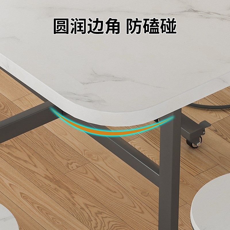 长方形折叠桌不占空间的餐桌简易多功能桌子家用饭桌X可伸缩长条,住宅家具,折叠桌,淘宝优惠券,粉丝福利购,淘宝优惠卷