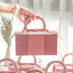 伴手礼女伴娘礼盒结婚高t档小众实用礼物新娘婚礼姐妹团毛巾小礼