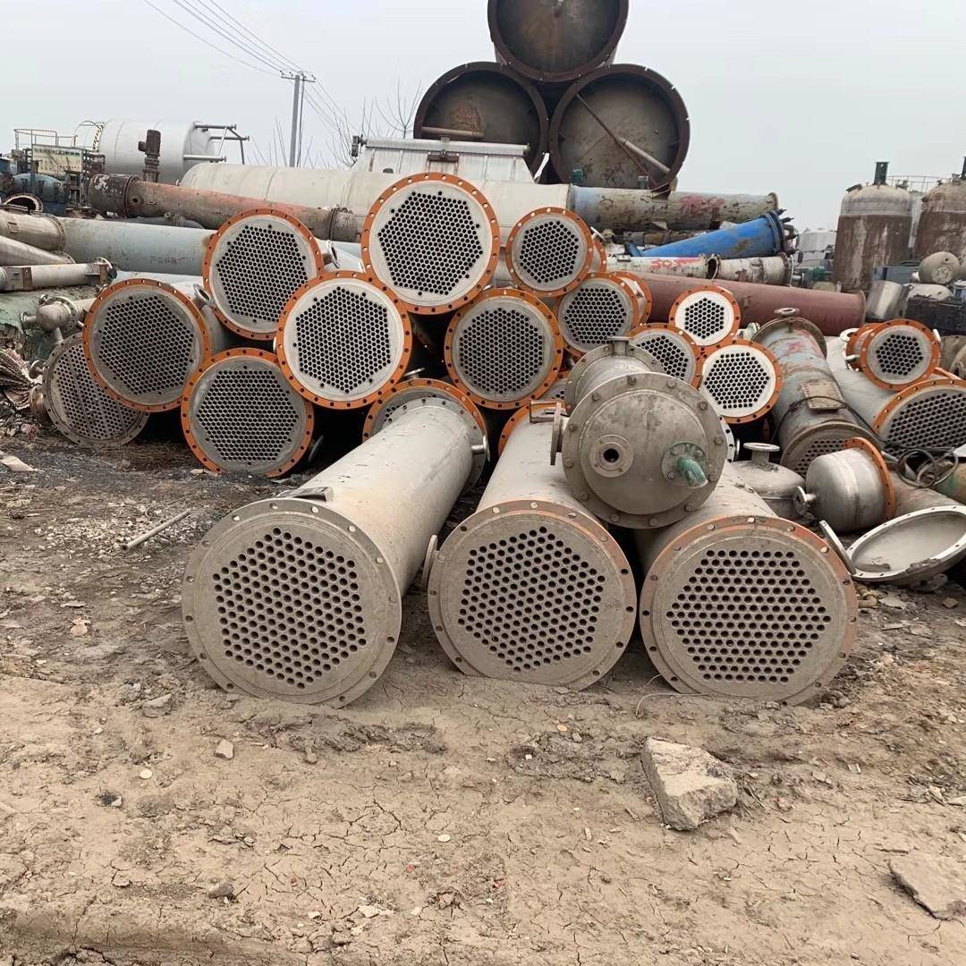 出售二手列管冷凝器304316材质冷凝器不锈钢冷凝器