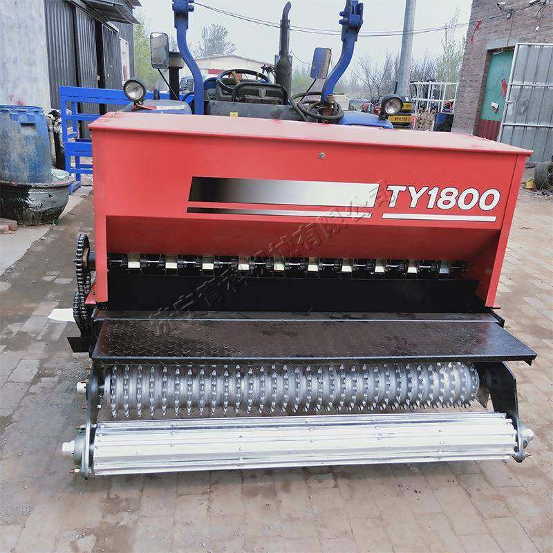 人工草坪草籽播种机后置式三轴草坪点播机苜蓿草马尼拉草播籽机