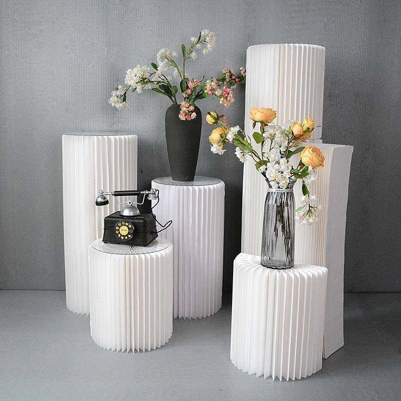 婚庆道具舞台折纸花柱圆柱甜品台折柱商场橱窗路引装饰布置摆件,机械设备,其他机械设备,淘宝优惠券,粉丝福利购,淘宝优惠卷