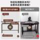 新中式 玄关桌乌金木条案客厅入户门靠墙玄关台供桌超窄实木玄关柜
