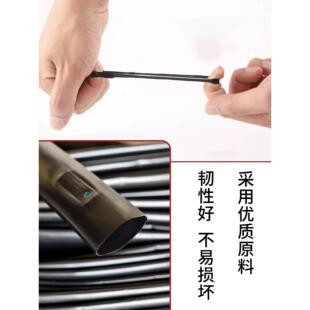 豫沐 新型贴片式滴灌带16mm农用滴灌管自动浇水神器2000米单双孔