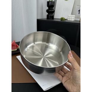[可加热盆]304不锈钢盆，蔬菜盆，大钢碗，腌肉盆，烹饪盆，凉面