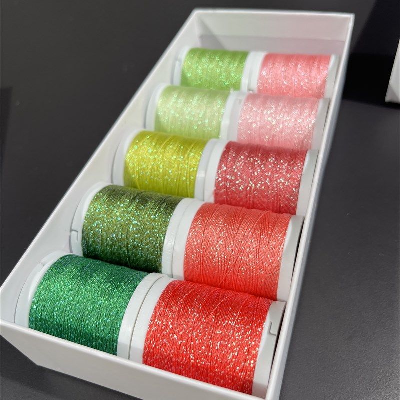 高端星空股线4股手工编织手链绳子手绳加幻彩线洒金洒银编绳绕线