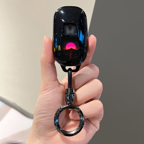 椰树夕阳~本田新款钥匙套