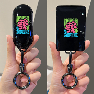 26款问界m7钥匙套2026款m8华为问界m9新款m5卡片汽车用品壳扣25款