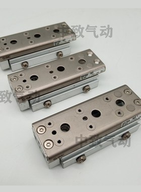 新款MXQA气缸导轨精密滑台气缸MXQ6A MXQ8A MXQ12A MXQ16A MXQ20A