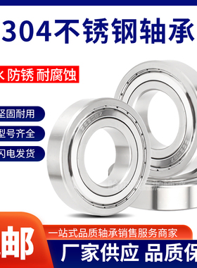 304不锈钢S6300Z S6301Z S6302Z S6303Z S6304Z S6305Z S6306ZZ