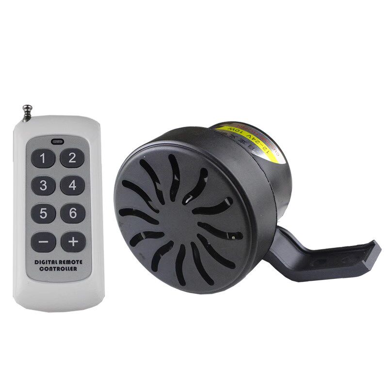 汽车 摩托车 电车 多音喇叭 防水 高音 可自定义录制下载 12-24V