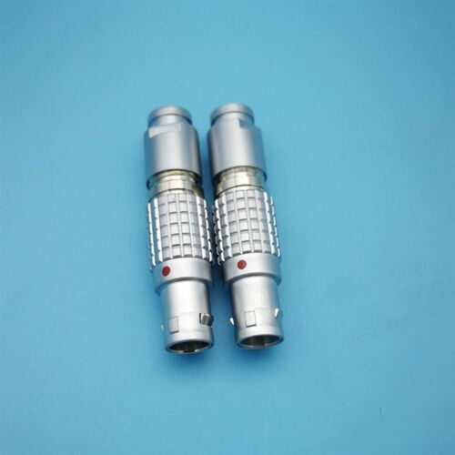 J金属单键推拉自锁金属连接器ZGG TGG1B 2 3 4 5 6 7 8 9芯 插头