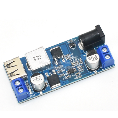 5A电源模块DC-DC降压模块 24v/12V转5V电源转换器模块超LM2596S