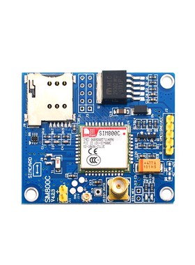 SIM800C模块 短信 数据 蓝牙版全球可用 代替SIM900A开发板