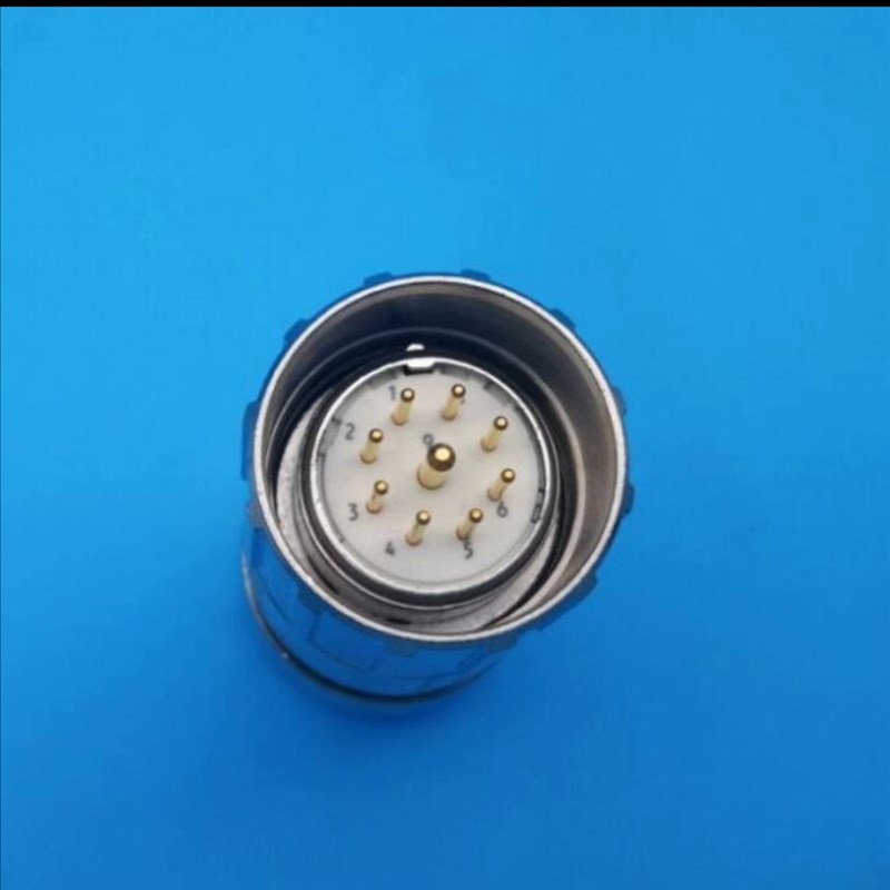 胡默尔连接器插头M23 9芯  8十1