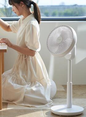 yoiwo囿一物空气循环扇电风扇家用微静音风扇落地扇台宿舍办公室