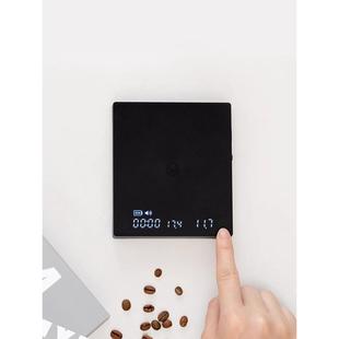 黑镜MINI咖 咖啡手称冲电子称带流速 啡电OOX子秤你智能迷重 意式