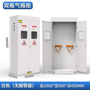 实验室全钢防爆柜气瓶柜加厚单瓶双瓶三瓶智能探测危险气体储存柜