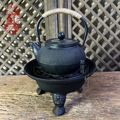 家用铁烤器烧取烤炉室内外暖炉炭室火盆露营围FMC炉煮茶小号罐罐