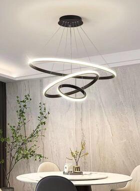 饭厅2LD-YCY02吊灯轻奢2卧0灯5年新款现代简约家用餐桌灯吧台室吊