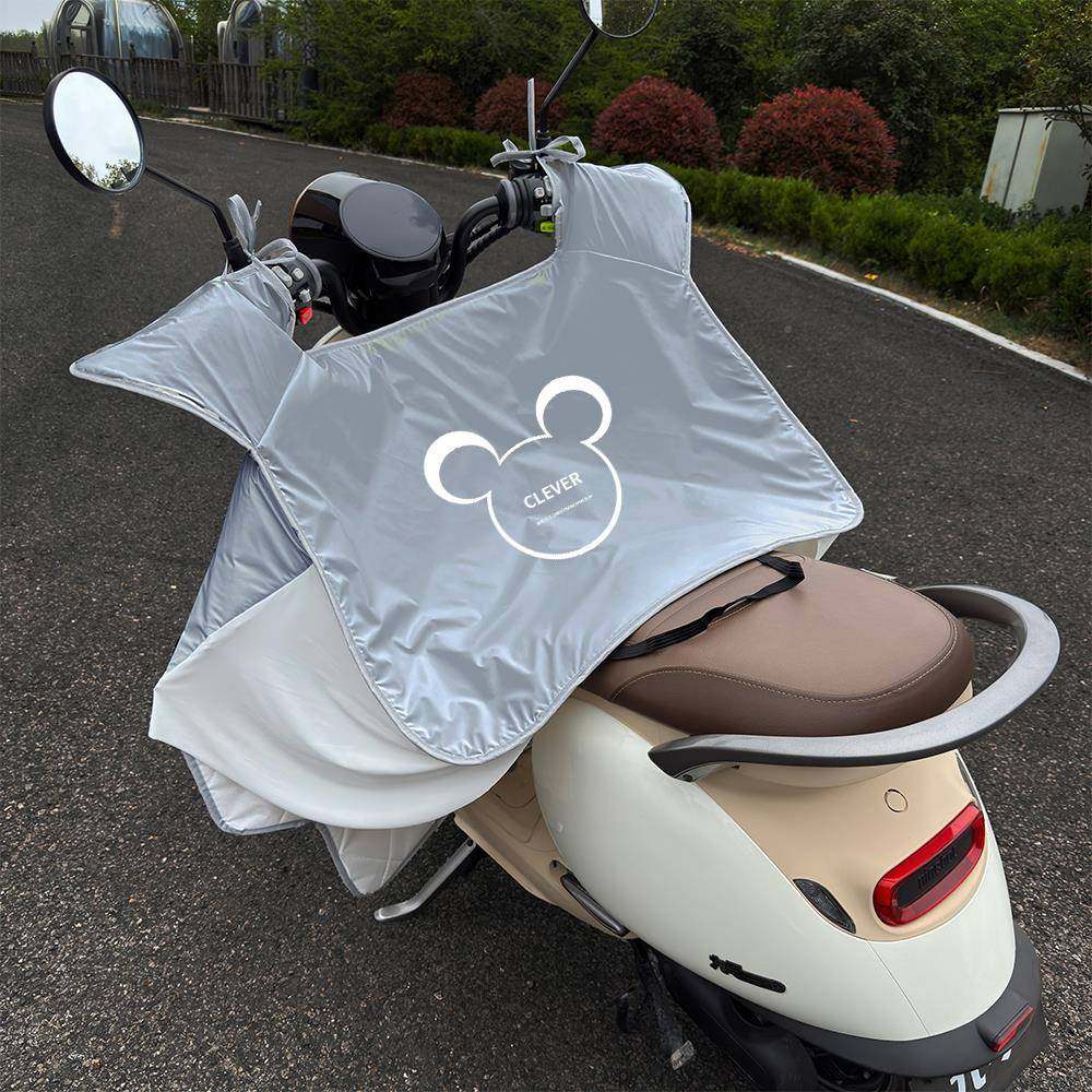 电动车挡风夏防晒防雨水小被电瓶机车抗U夏季鲨鱼罩V子202季5新款