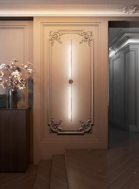 厅轻奢金色壁灯客卧室计床头酒灯设师极64840简镜前灯店过道长条