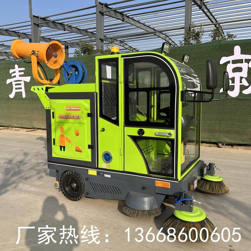 驶驾式电动清三轮车扫地车社区物业道路扫车工厂车间吸尘吸扫战 ?